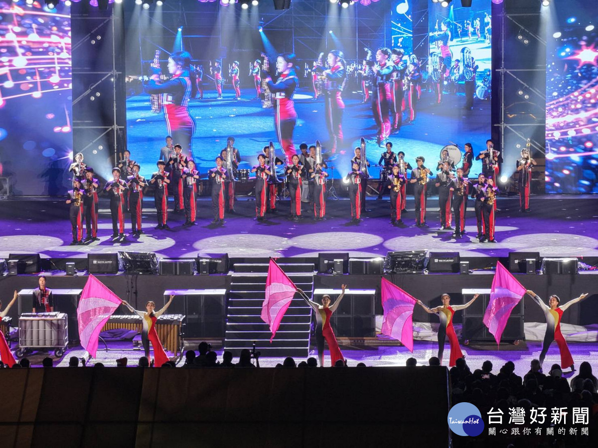2025嘉義市國際管樂節晚會由國內外6支知名隊伍輪番登場／嘉義市府提供