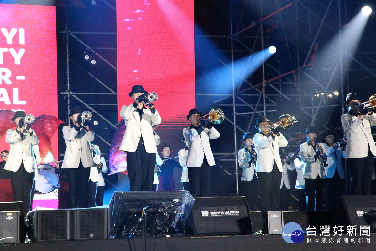 2025嘉義市國際管樂節晚會由國內外6支知名隊伍輪番登場／嘉義市府提供
