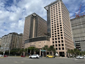 竹北喜來登飯店榮登竹縣新地王。