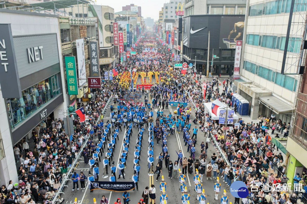 「320+1嘉義市博覽會」開幕迄今已湧入250萬人次參觀人潮／嘉義市府提供