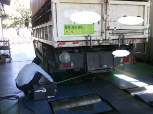 柴油車粒狀污染物數量 (PN)檢測。