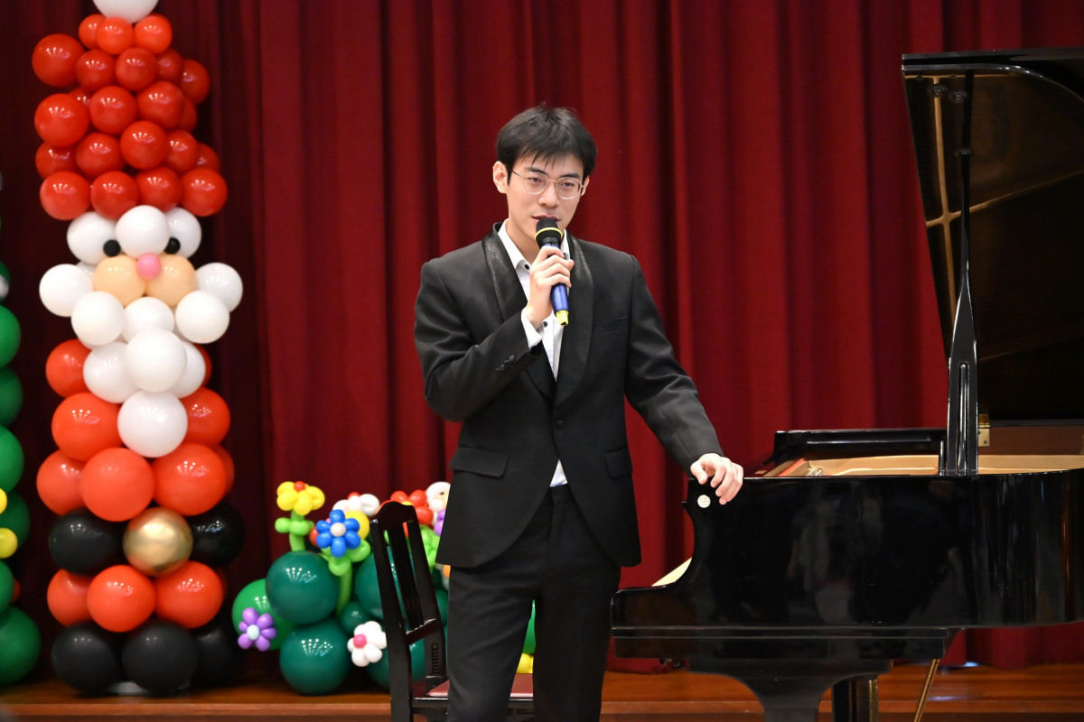 從鹿港走向國際舞台，鋼琴家張凱閔返鄉點亮彰化學子音樂夢。圖／彰化縣政府提供