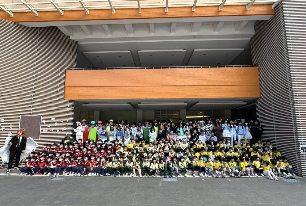 嶺東科大幼保系2025「聖誕期末成果發表會」。（圖/嶺東科技大學）