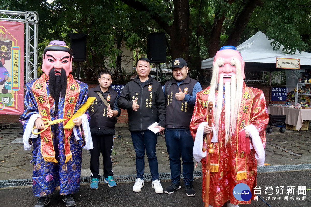結合五家宮廟讓宗教文化融入生活。（記者扶小萍攝）