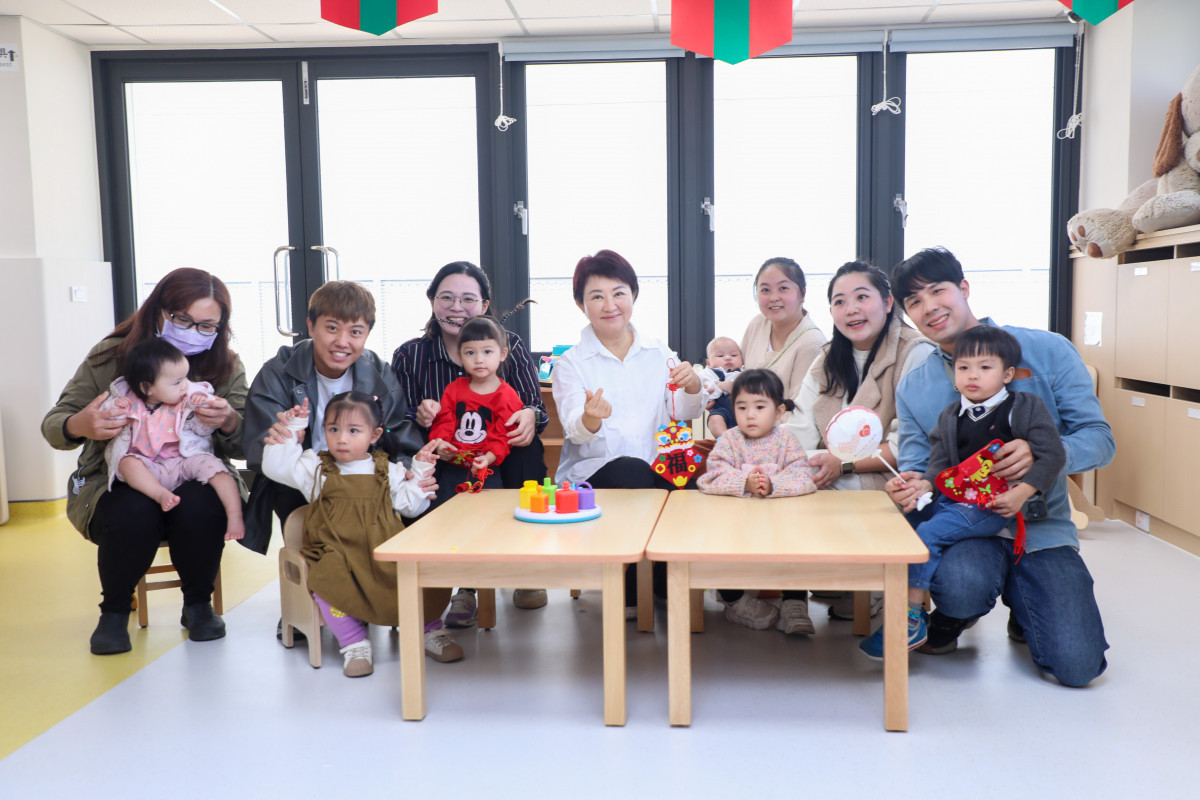 台中第48處公托「太平長億托嬰中心」開幕