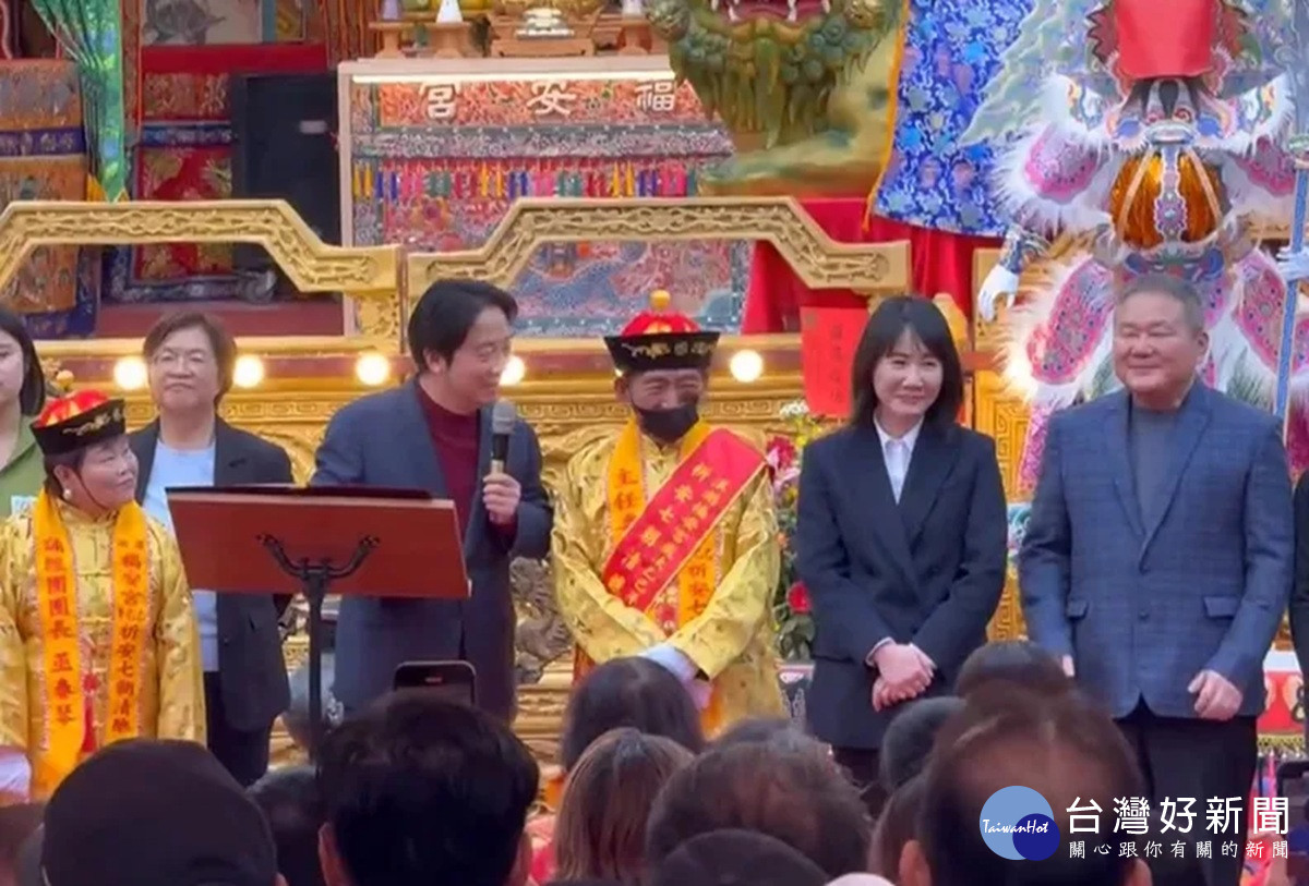 總統出席溪湖建醮發言惹議    柯呈枋：宗教不是政治舞台