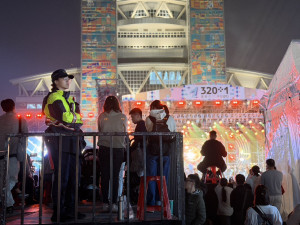 嘉義市警局全面提升維安層級，已完成跨年夜警力部署規劃，請民眾安心參與盛會／警方提供