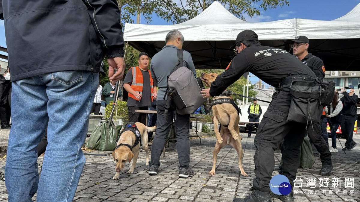 桃園跨年晚會市警局最高層級安全維護及交通管制。