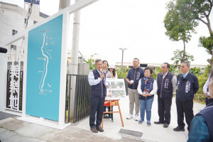 陳大田局長親赴現場視察，地方民代及民眾皆到場參加體驗