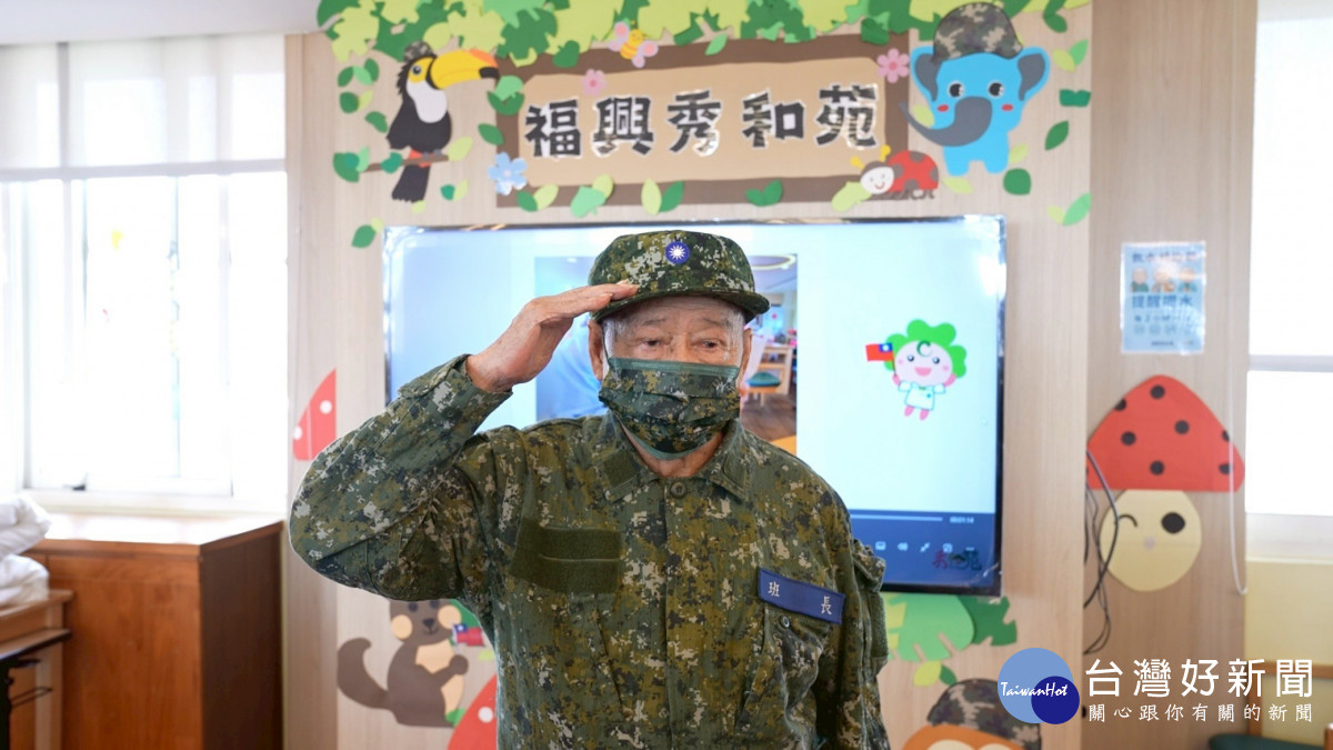 90歲的阿合阿公。圖/秀傳醫院提供