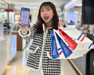 持遠百APP消費百貨服飾當日累計滿5,000元送500元。