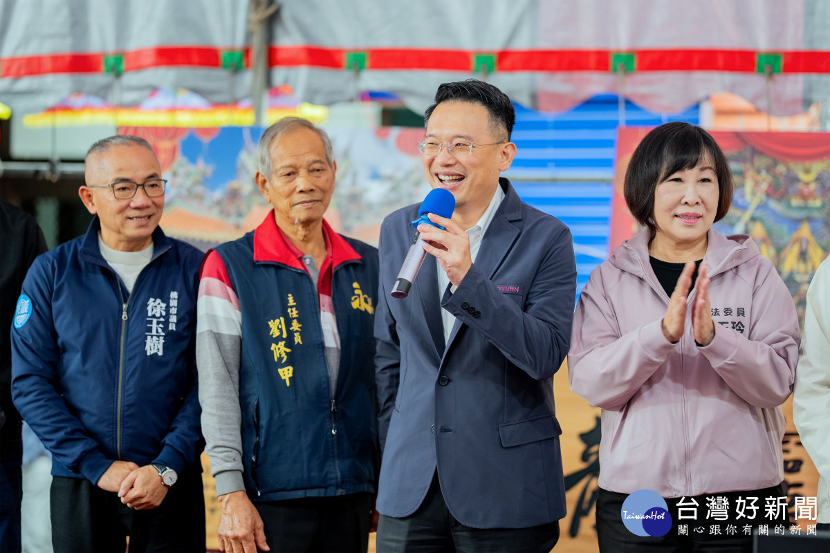 蘇副市長致詞。