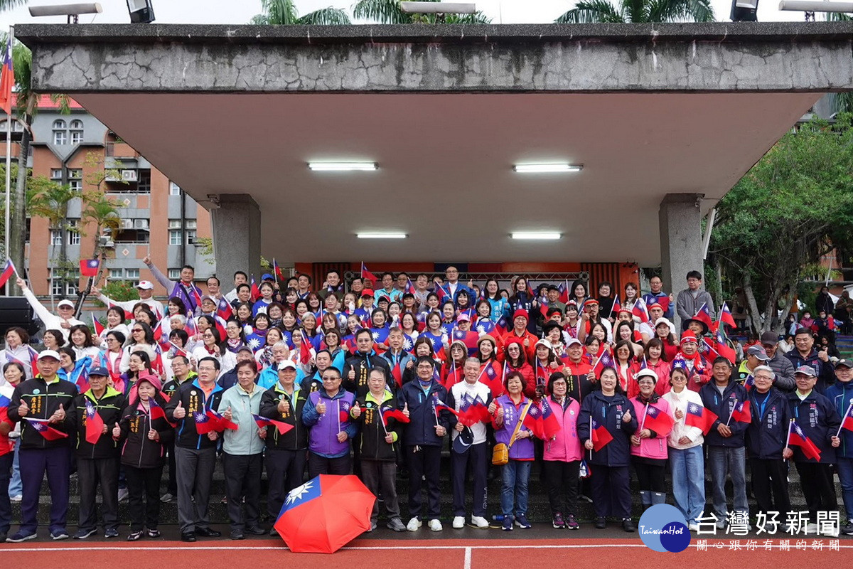 「蘆竹迎新，竹夢踏實」115年元旦升旗典禮，於蘆竹區南崁國中盛大登場。<br />
