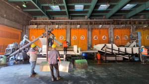 文山焚化廠設置廚餘固液分離機