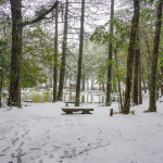 天池雪景（圖／福夀山農場提供）