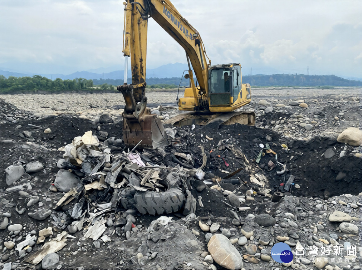 南投濁水溪河川地