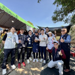 立法院副院長江啟臣前往大坑風景區健行爬山，並宣布打造「旗艦級山林步道聚落」 。