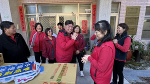 消防局長率隊慰問和平、谷關、梨山消防弟兄