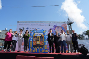 臺鐵集集線於集集火車站舉辦「集集復駛，感動起程」集集線第一階段復駛通車典禮。