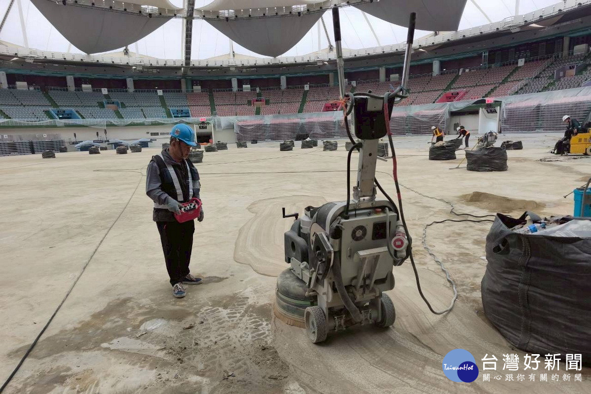 「桃園市綜合體育館」正全面整修中,預計115年第3季完工。