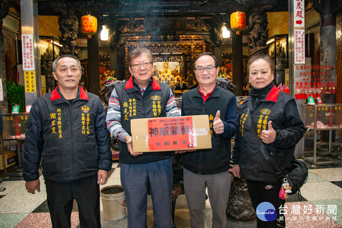 香火相傳善念匯聚         壽山巖觀音寺感謝各界善信踴躍捐香護寺