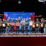 桃園市長張善政出席桃園市緊急救護捕蜂捉蛇工作大隊感恩餐會。