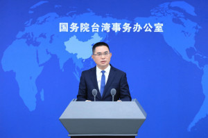 中國國台辦發言人陳斌華。（圖／資料照片，圖源：翻攝自今日海峽Facebook）