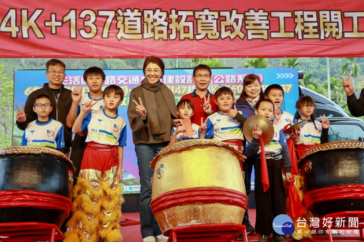 水里147線拓寬工程開工　提升烏溪線與濁水溪線交通路網