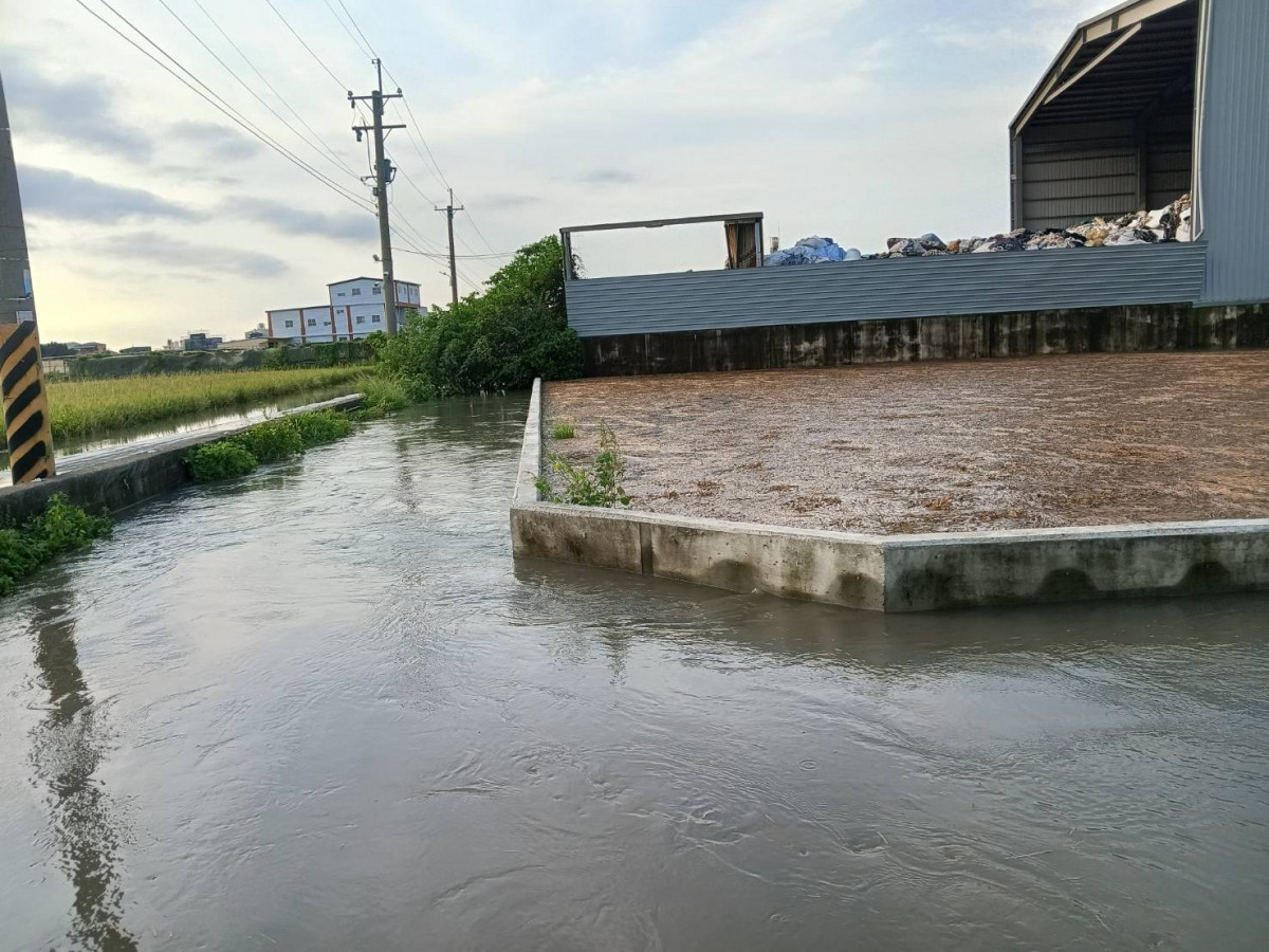 縣府投入4,875萬元「加錫排水一期治理」動土　640公尺箱涵強化秀水、大村防洪力。圖／彰化縣政府提供