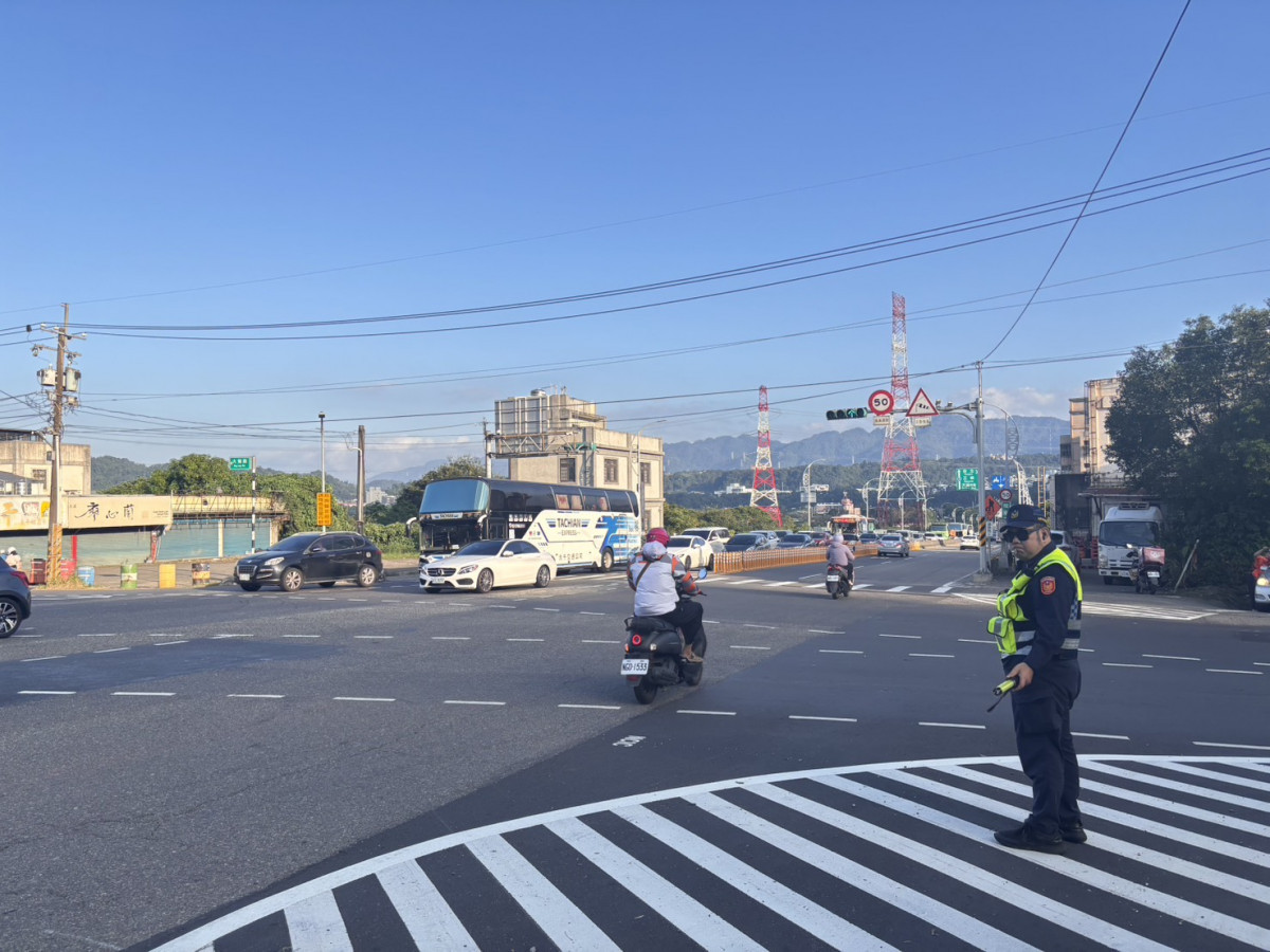 「月眉濕地落羽松季」，大溪警分局規劃假日交通疏導措施，確保遊客享有順暢的旅遊品質。