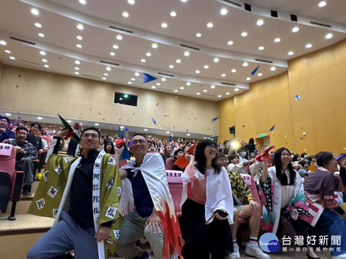 建功高中辦理高三學測祈福暨誓師系列活動，希望陪伴學生自信迎戰學測。