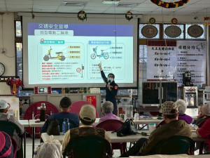 臺東縣警局交通隊前往大王部落　推廣交通安全理念打造安全用路環境