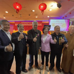 全國道教界領袖齊聚台中無極三清總道院，前立法院長王金平及楊瓊瓔委員也到場。