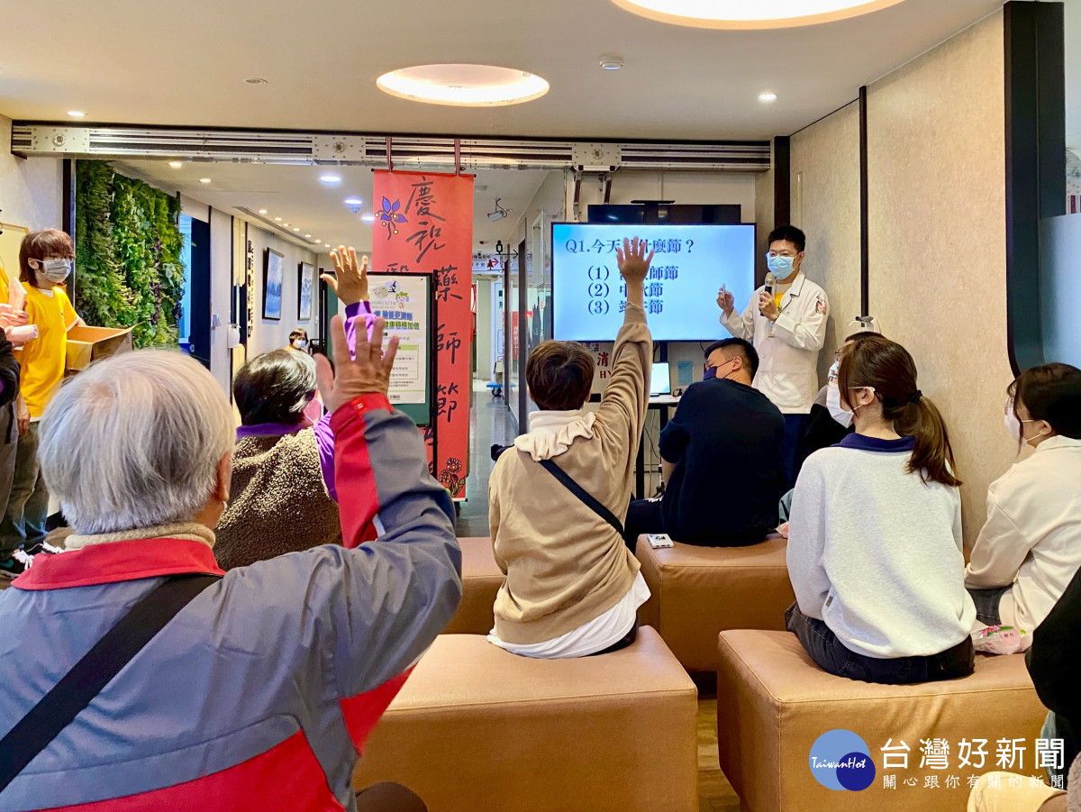 檢脂控脂「演」給你看!彰化秀傳情境劇歡慶醫檢師暨藥師節。圖/秀傳醫院提供