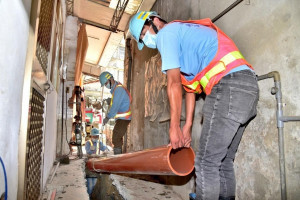 污水用戶接管施工