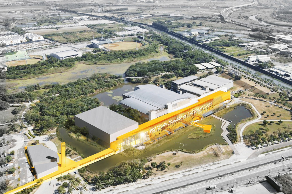 臺史博啟動第二期擴建工程計畫，目標120年正式全面再開館（先期規劃示意圖）。