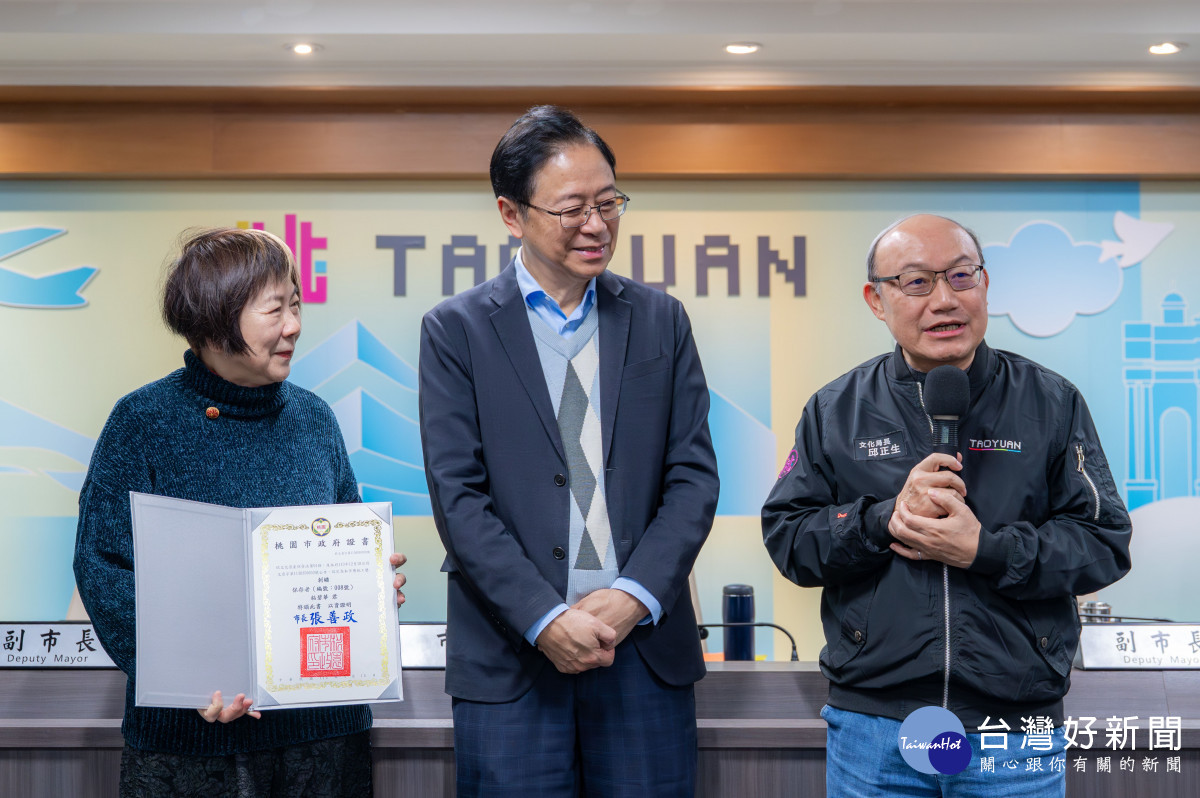 文化局長邱正生致詞。