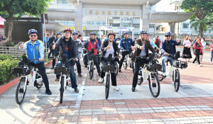 二林鎮啟用9處MOOVO站點，彰化公共自行車邁向智慧綠色交通新里程。圖／彰化縣政府提供