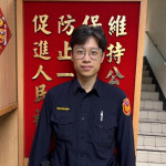 台北市警局大安分局和平東路派出所員警孫瑞晟。（圖／台北市府警察局大安分局提供）