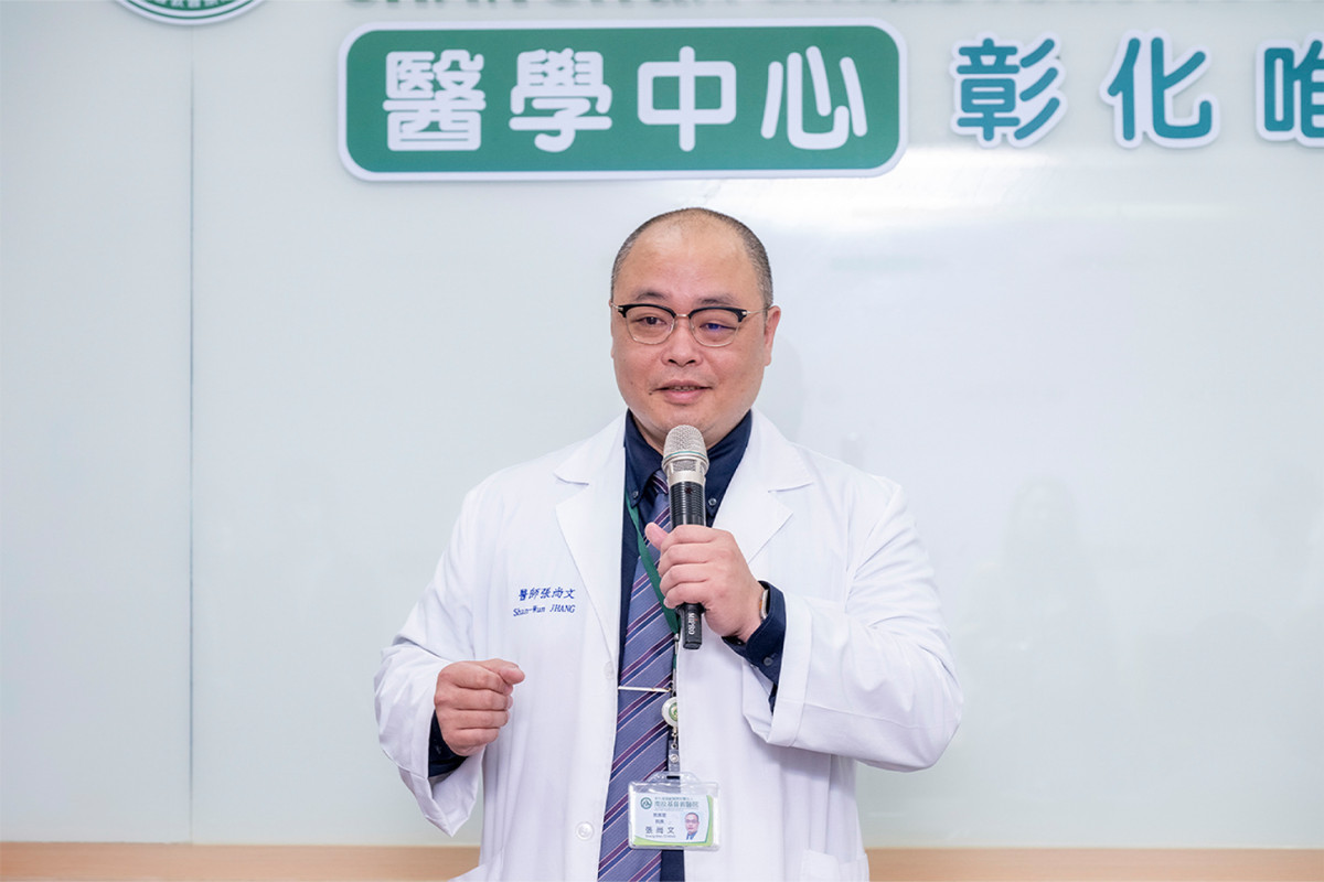 張尚文醫療長表示，彰基採購公開透明，自費率幾乎全國最低，盈餘回饋員工，才能提供優渥加班費與高額年終，讓員工安心工作。圖／彰基醫院提供