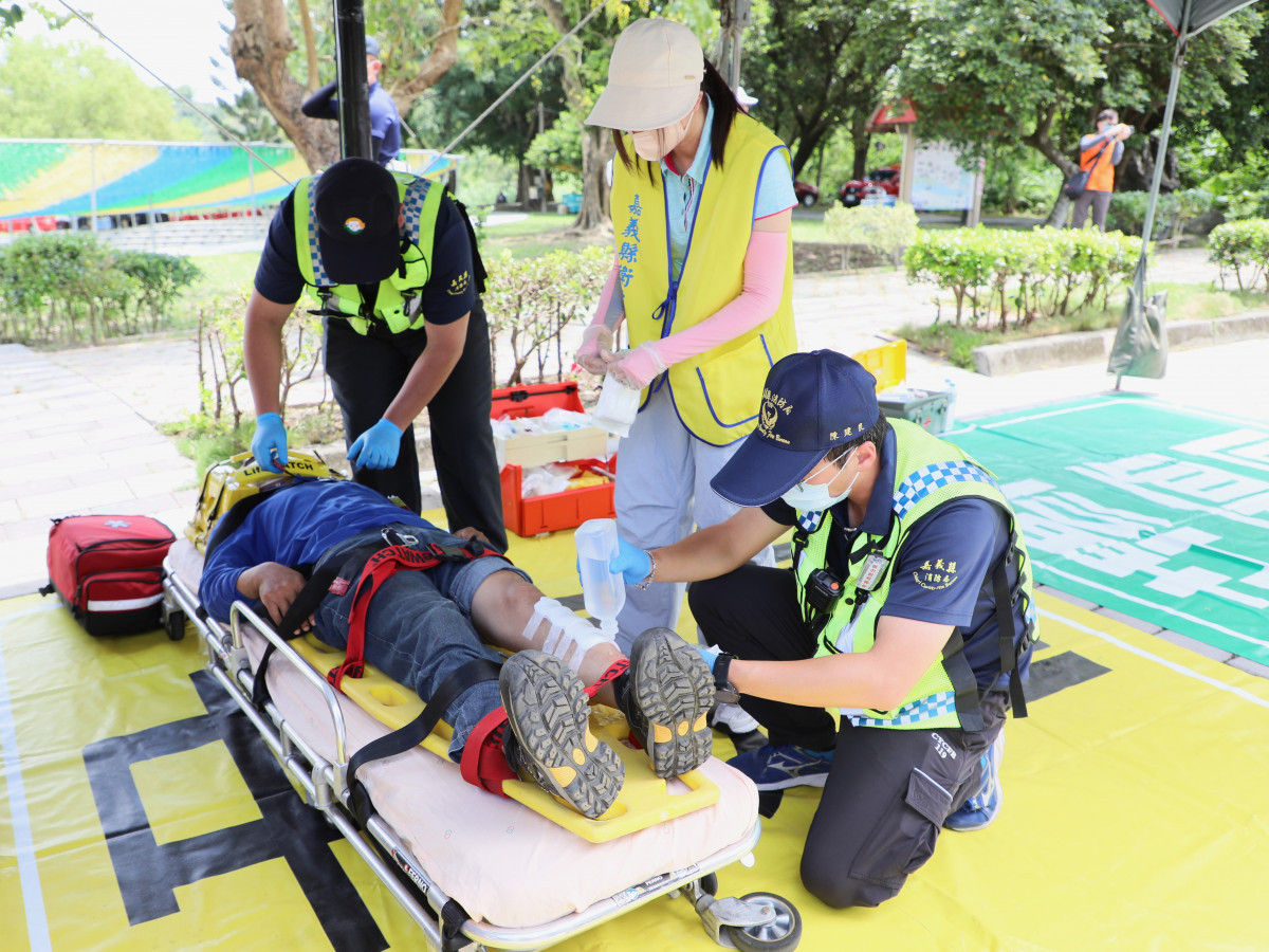 嘉義縣消防局啟動「2026 台灣燈會消防安全維護計畫」／嘉義縣府提供