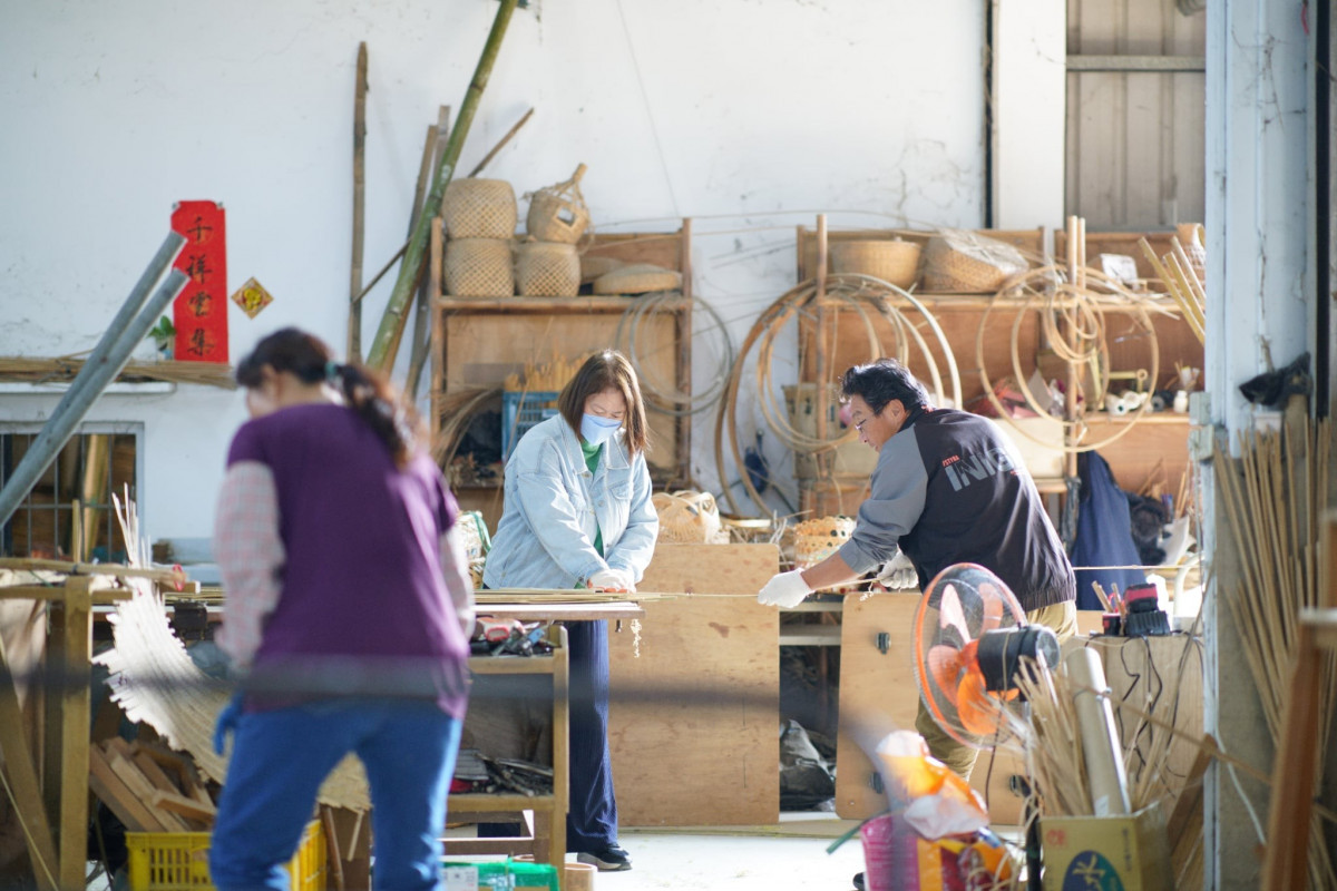 社規師燈區實作工作坊施作過程／嘉義縣府提供