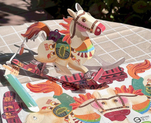 農曆新年將至，桃園市立圖書館以「閱讀迎新年」為核心，推出春節限定閱讀推廣活動