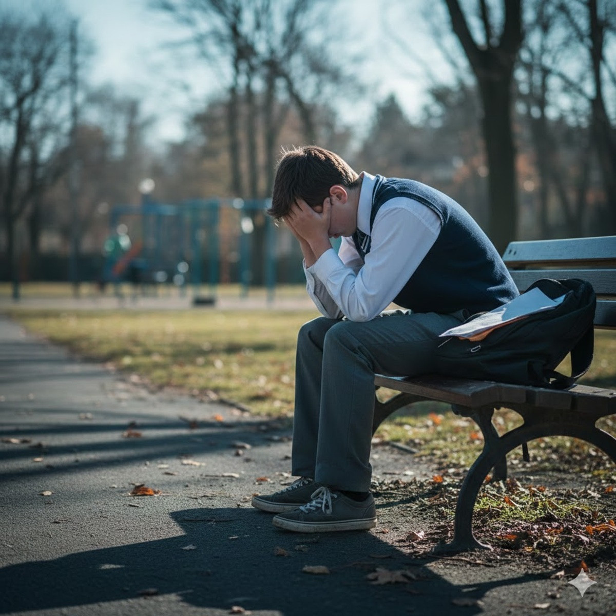 14歲少年從優等生到拒學　青春期的隱形風暴：青少年憂鬱症