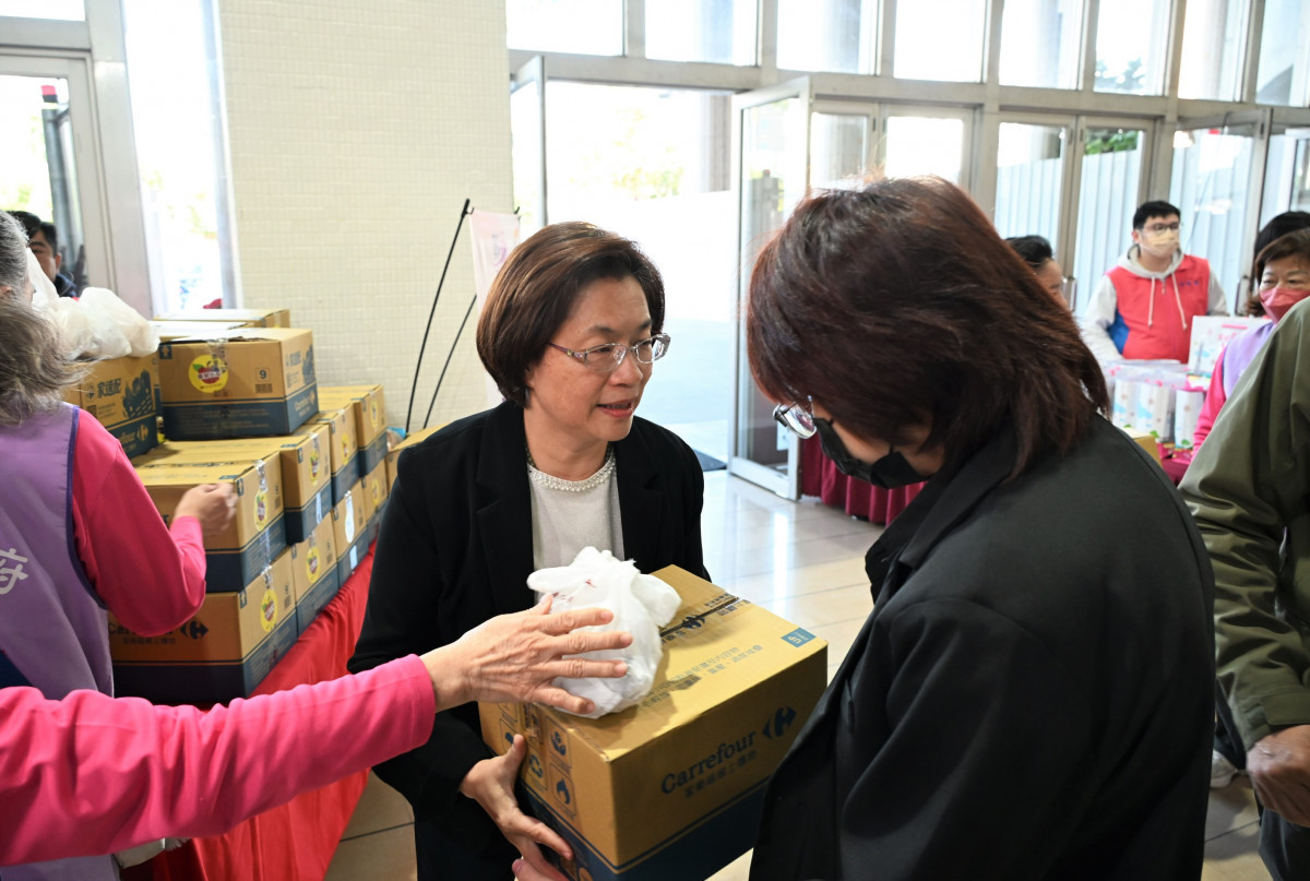 公私攜手寒冬送暖，彰化縣春節關懷啟動募集逾千萬資源。圖／彰化縣政府提供
