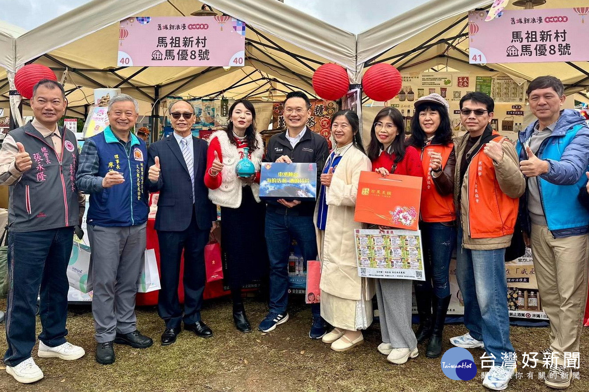 桃園市副市長蘇俊賓出席「舊城新浪漫：老城新春篇」活動。