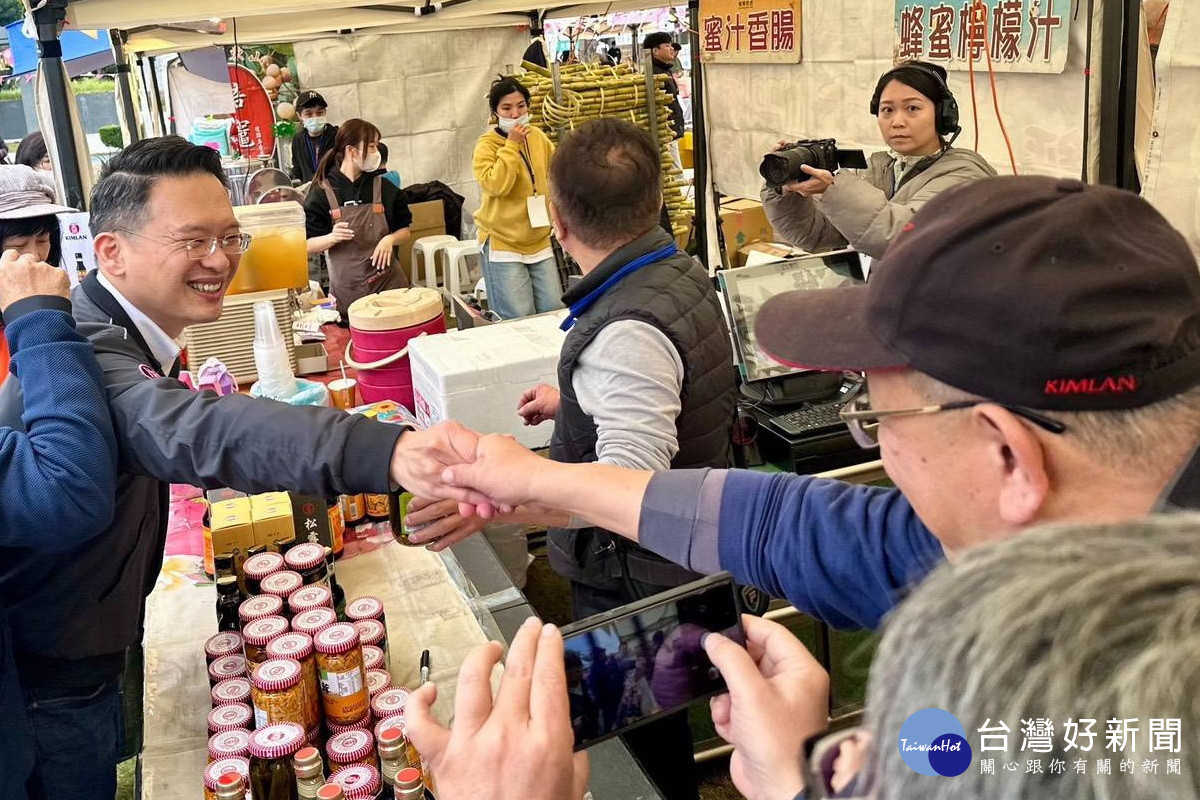 桃園市副市長蘇俊賓出席「舊城新浪漫：老城新春篇」活動。