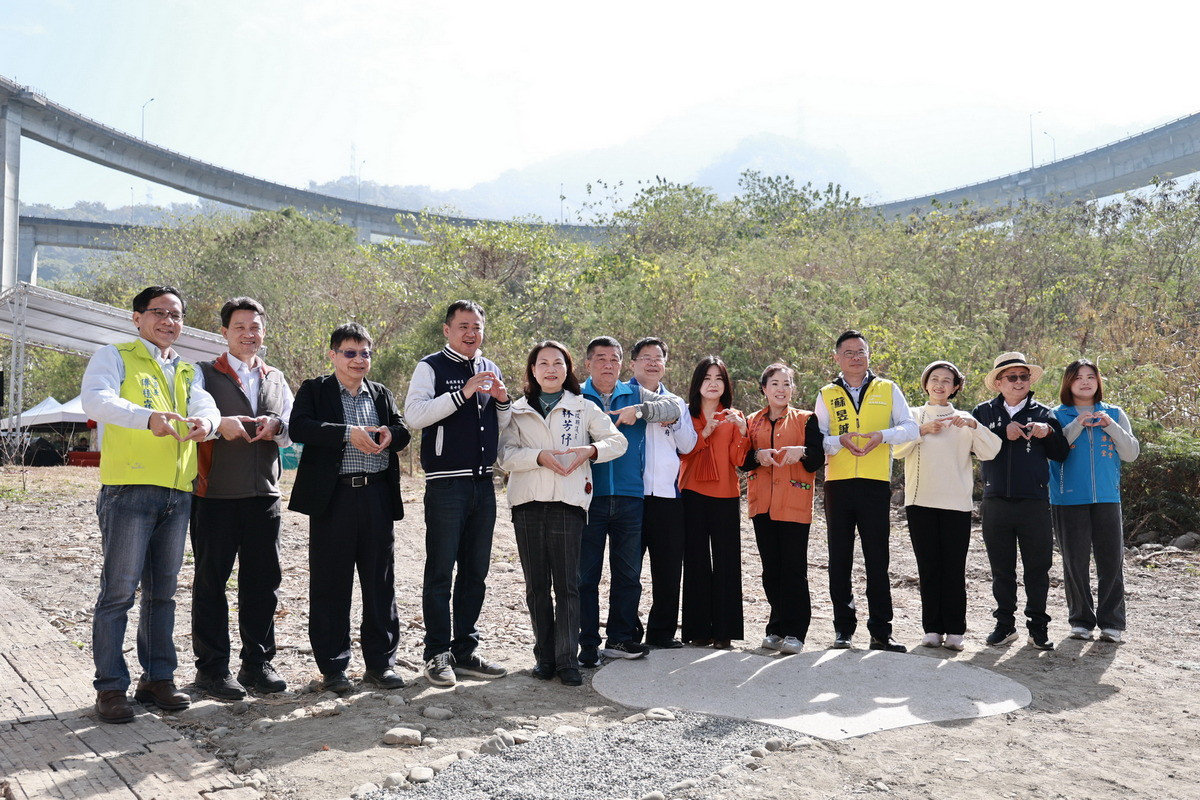 最美麗的橋景。（縣府提供）