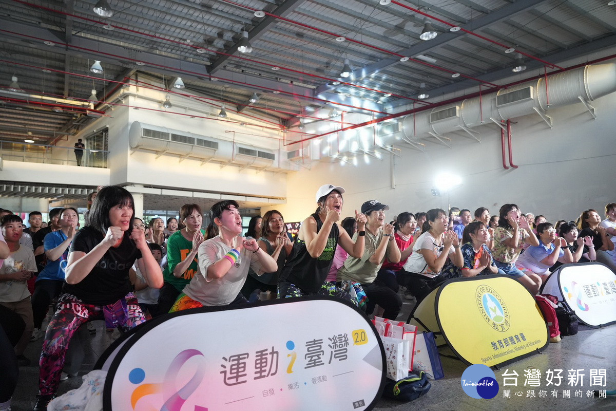 縣府攜手各相關單位團體辦運動活動，每場次都湧入大批人潮。（縣府提供）