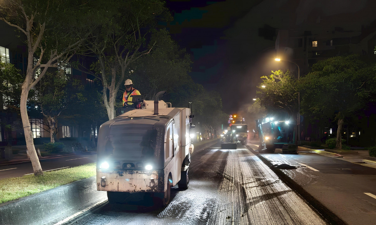 內湖賣場熱點「舊宗路一段」路面更新完工　迎接採買與內科通勤人潮